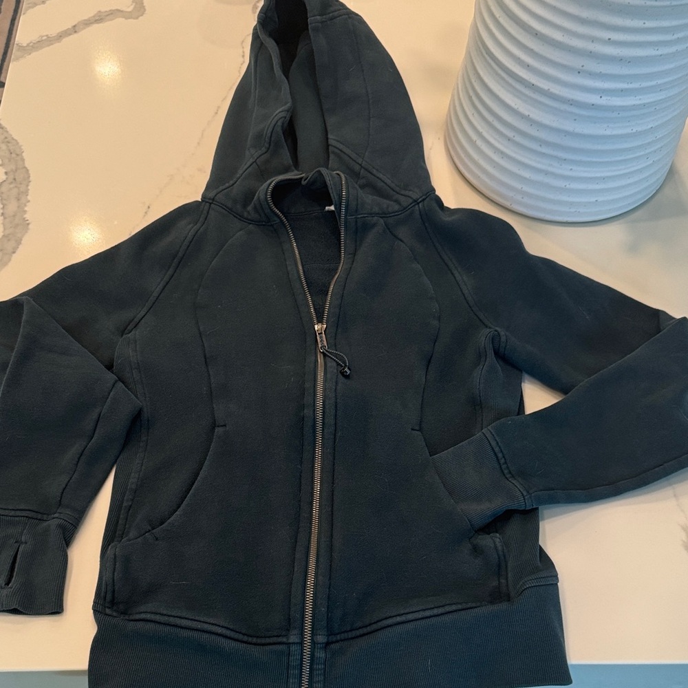 lululemon athletica Teal Hoodie Jacket